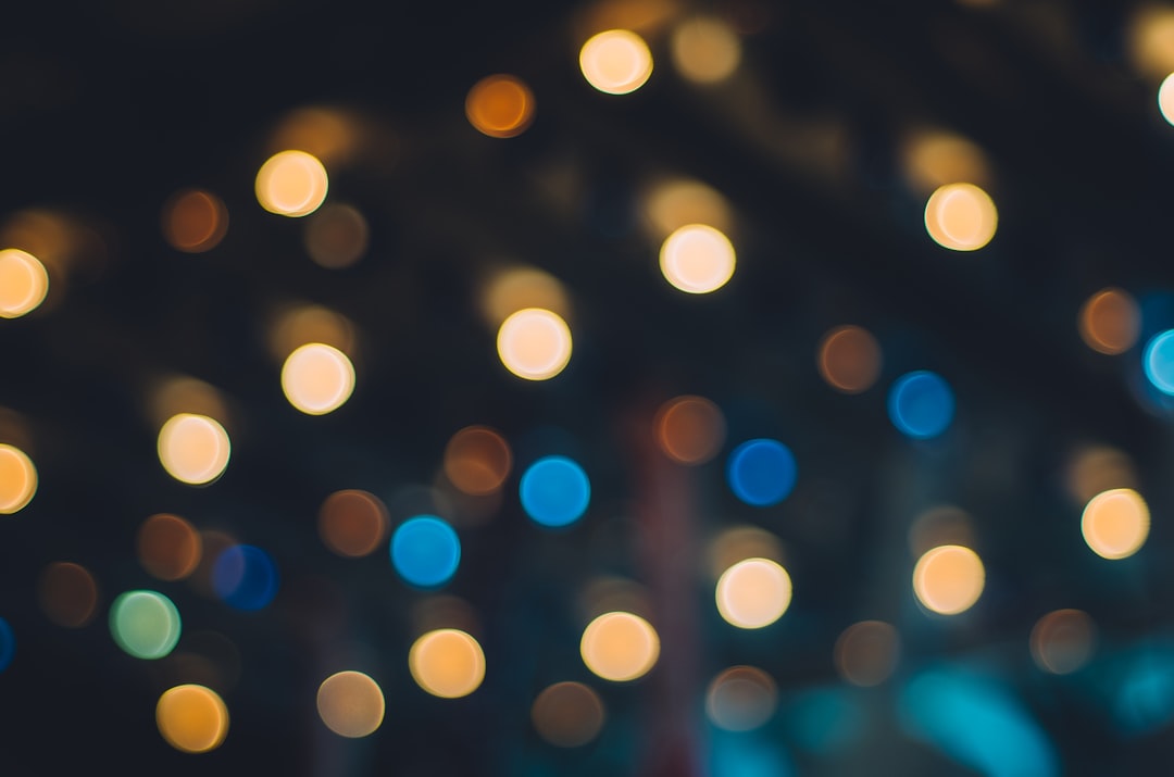 a blurry photo of a bunch of lights a blurry photo of a bunch of lights