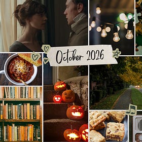 My October Personal Curriculum Plans